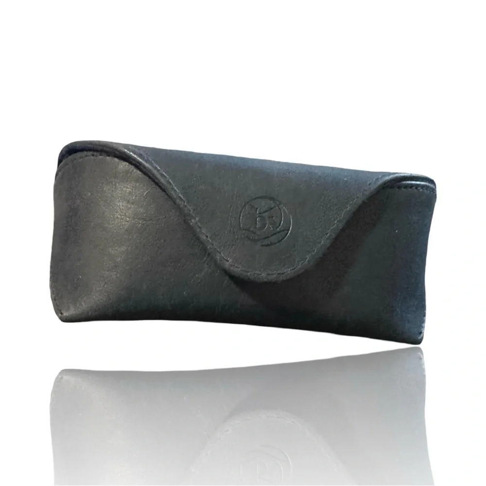 Bon Viviant Glasses Case Hard Shell Suede Interior